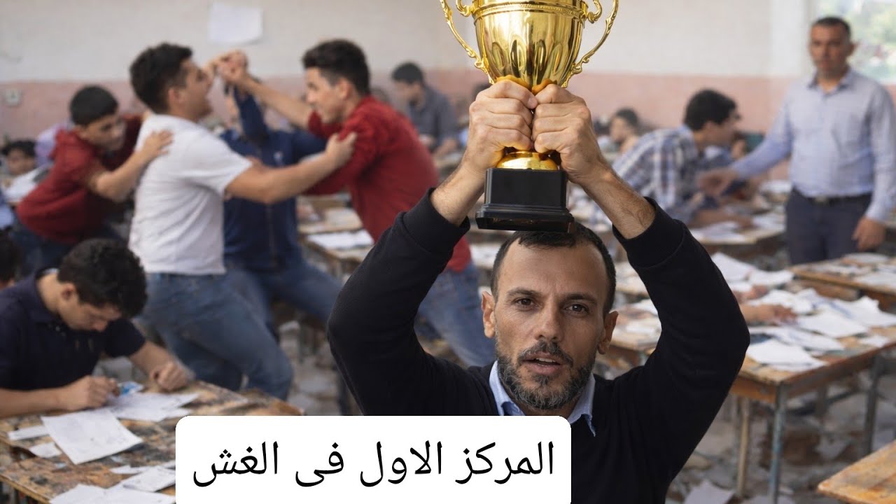 انتهت المسرحية امتحانات الاعدادية 