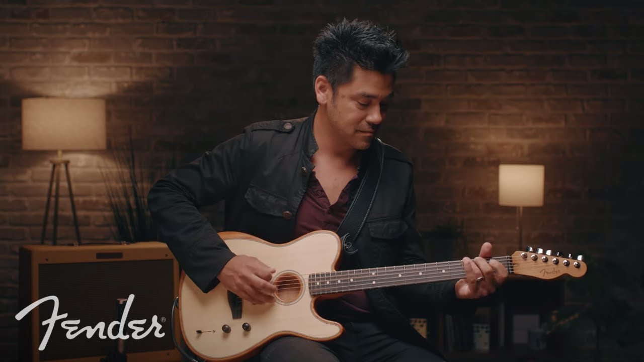 Eugene Edwards Goes Country With The American Acoustasonic Telecaster | Fender