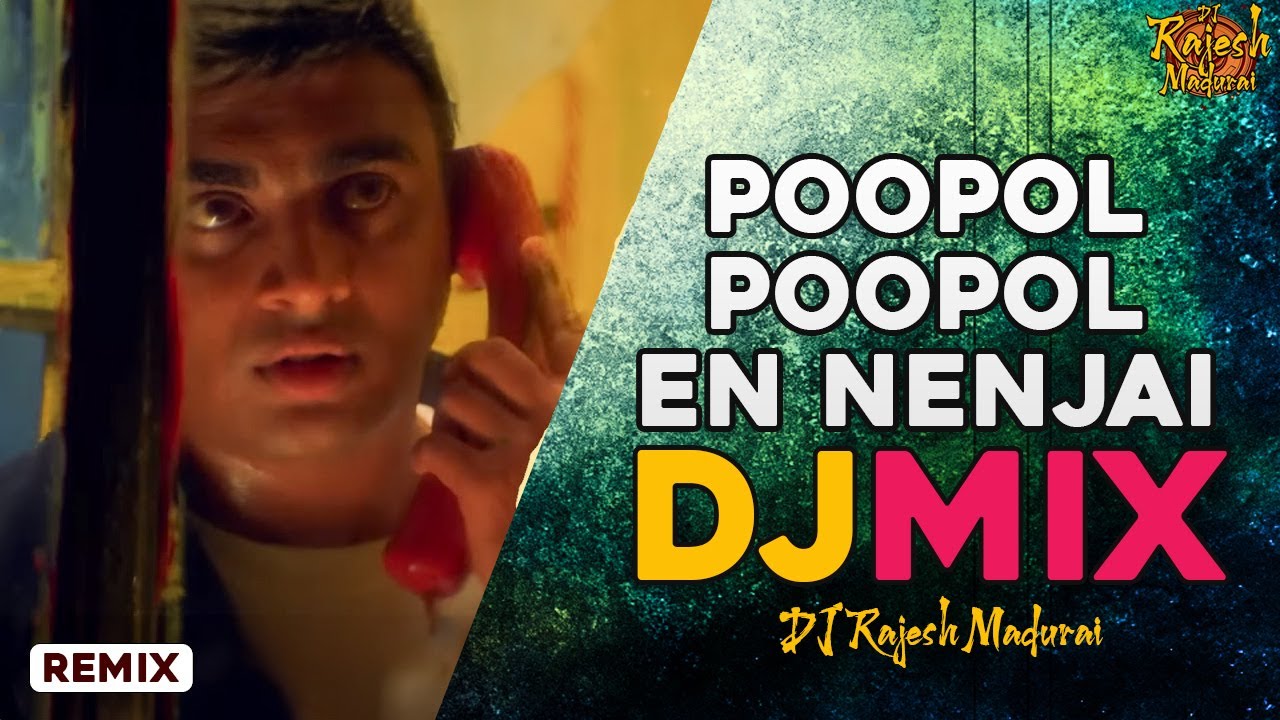 Poopol Poopol - Minnale - DJ Folk Remix | Insta Trending Remix 2024 Use Headphones#djremix #tamildj