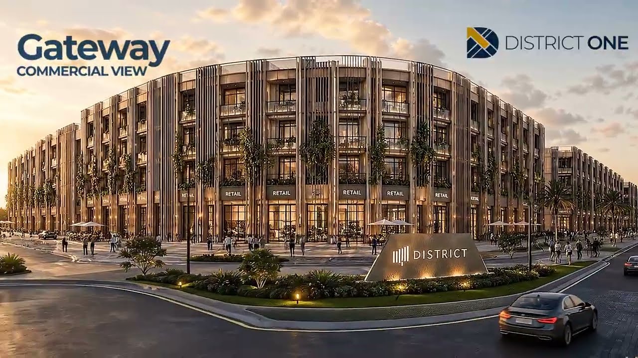 District One Commercial Hub | Premium Business Boulevard at Capital Smart City