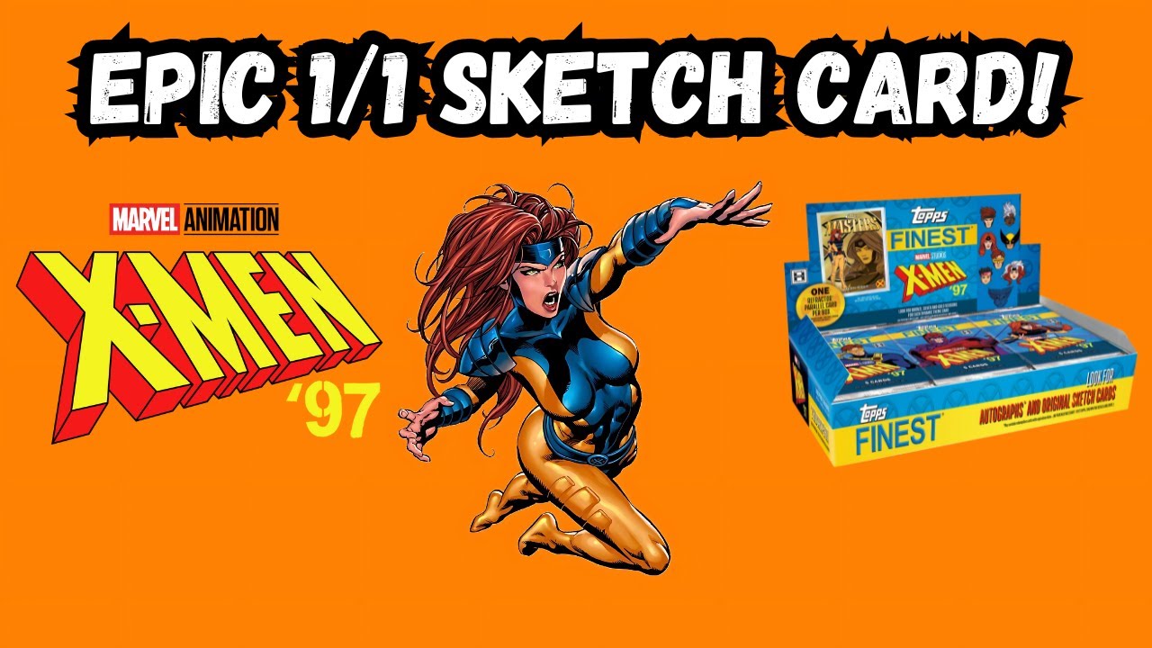 Topps X-Men '97 - My FIRST Ever SKETCH CARD!!!