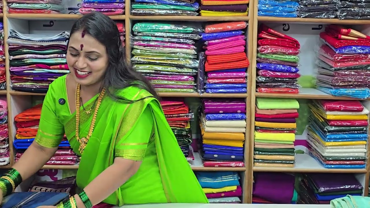 Fancy Viscose crape #samruddhisilkhouse #saree 