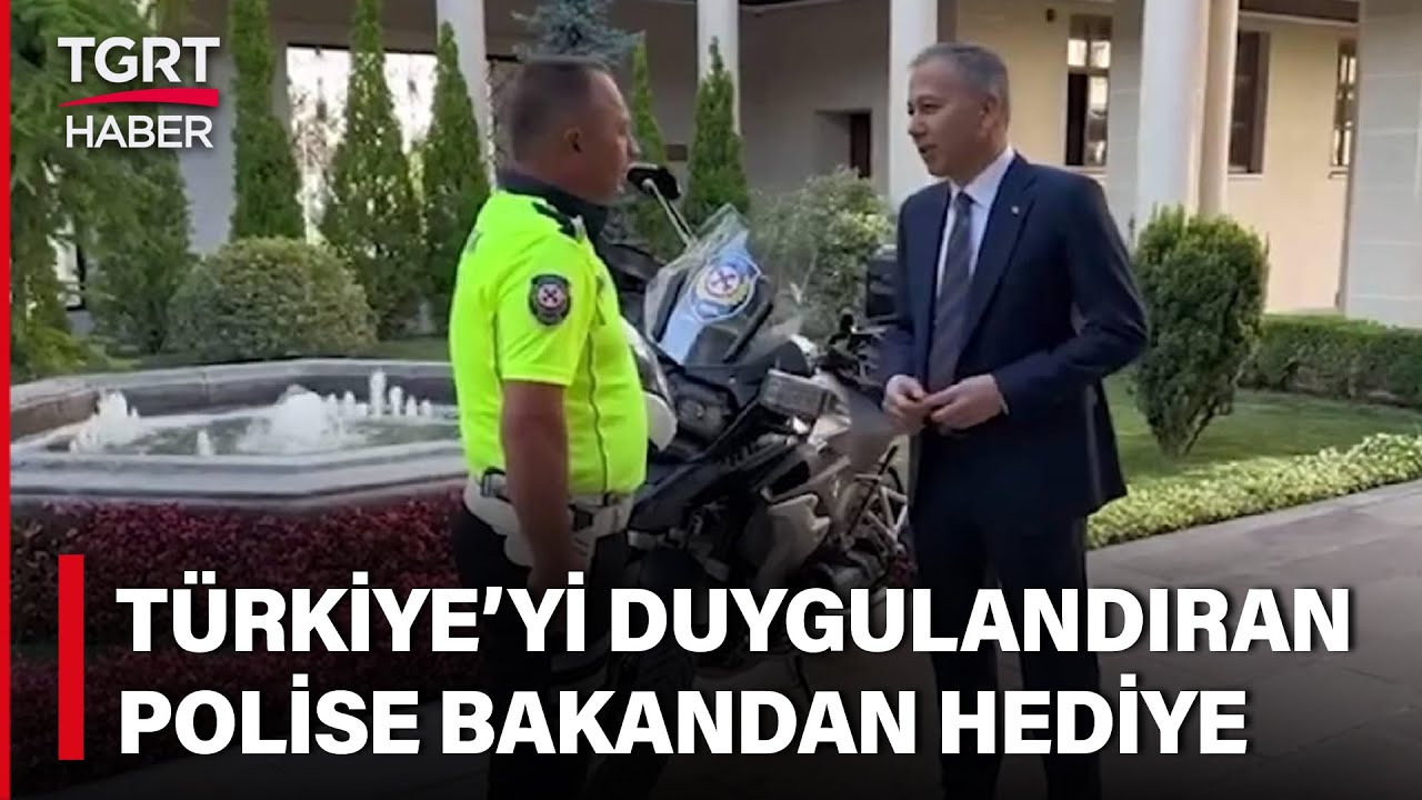 Babacan Tavrıyla Gündeme Gelen Polise Bakan Yerlikaya'dan Sürpriz Hediye - TGRT Haber