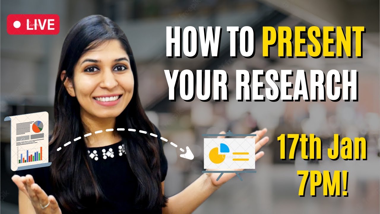 How to turn a RESEARCH PAPER into a RESEARCH PRESENTATION 🔥