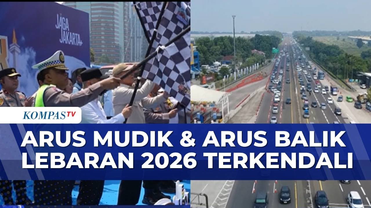 Arus Mudik Lebaran 2026, Korlantas Berhasil Tekan Kemacetan dan Angka Kecelakaan | KOMPAS PAGI