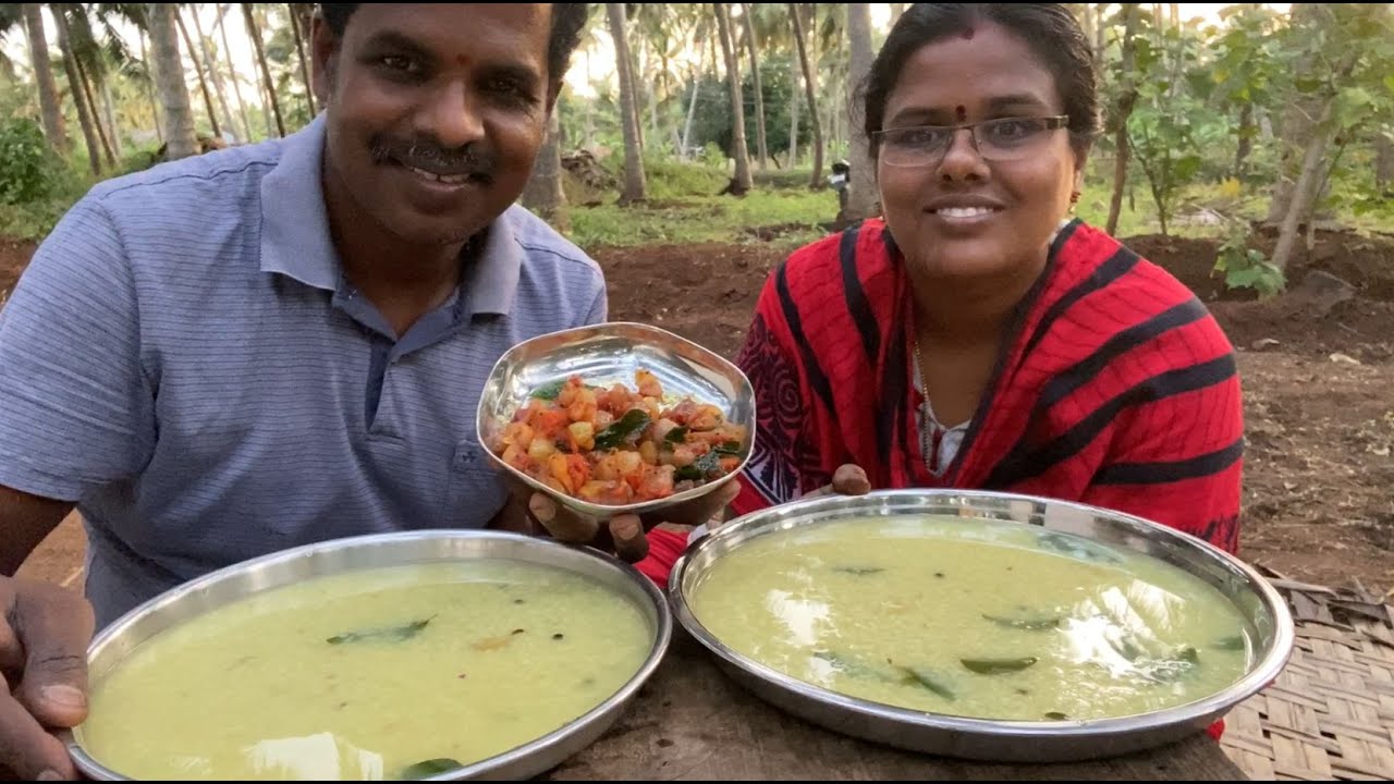 இஞ்சி மிளகு சேர்த்து சமைத்த சத்தான அரிசி கஞ்சி I Healthy Rice Kanchi Recipe I Food Money Food