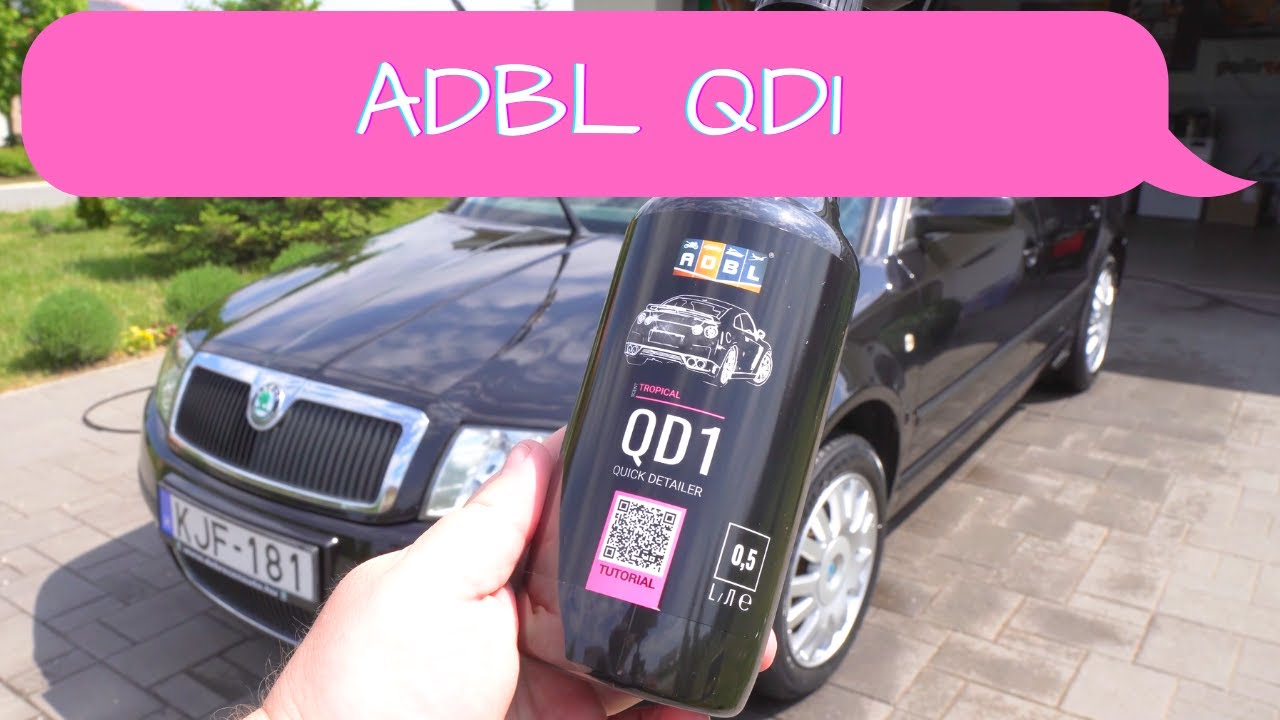 ADBL QD1 (quick detailer) test