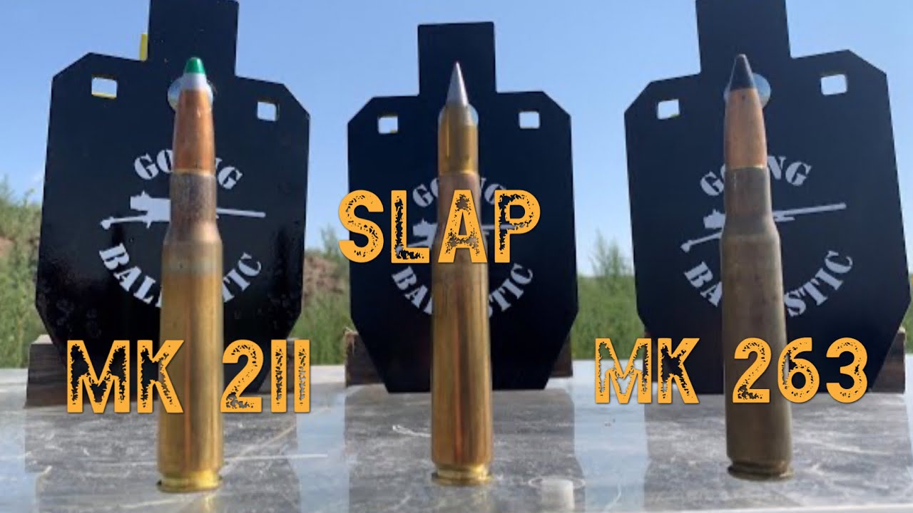 Spaced Armor Plates, Vs 50 BMG SLAP