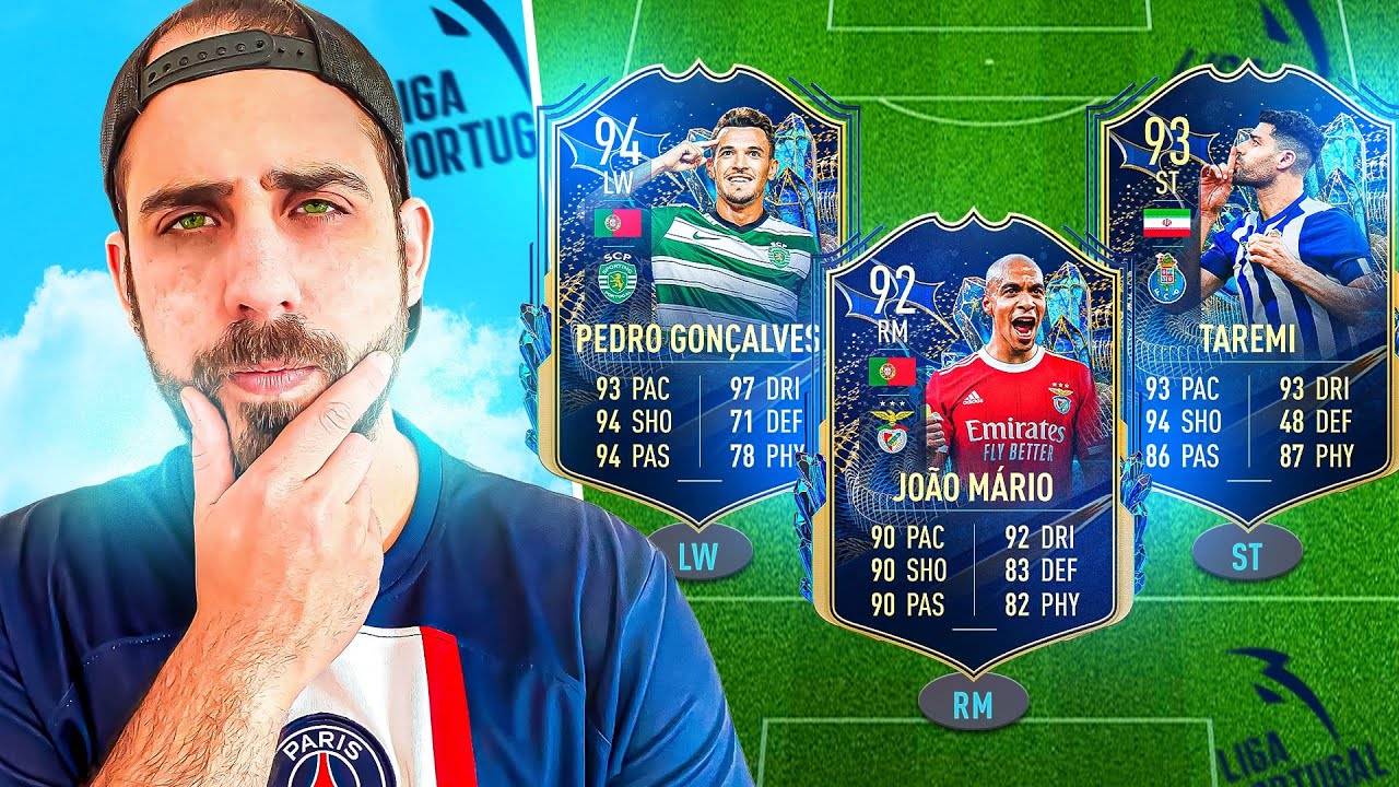 MONTEI UMA EQUIPA SÓ COM JOGADORES DA LIGA PORTUGAL NO FIFA 23 ULTIMATE TEAM
