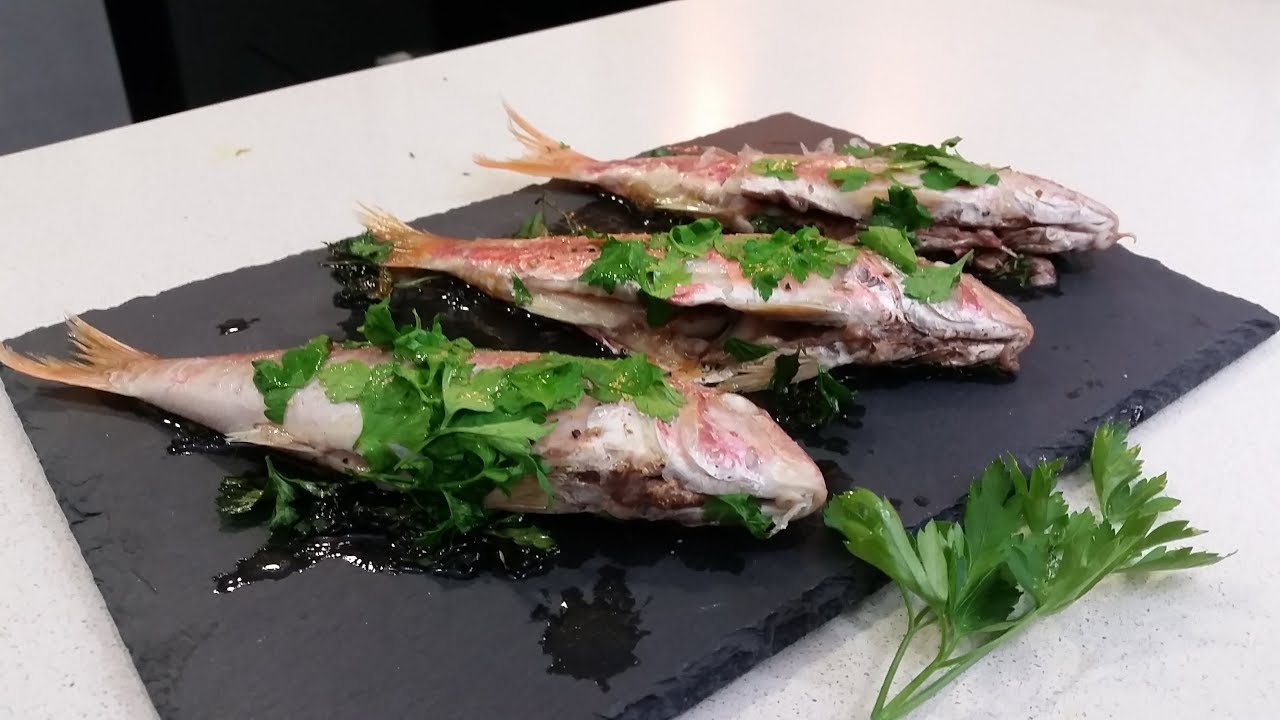 Salmonetes exprés en 5 minutos