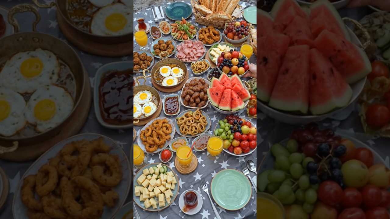 👉🎉☪️🎥🍉🍓🍎🍍🍒 iftar party time food video ramzan Mubarak beautiful 😍#ramzanmubarak #ramzanspecial