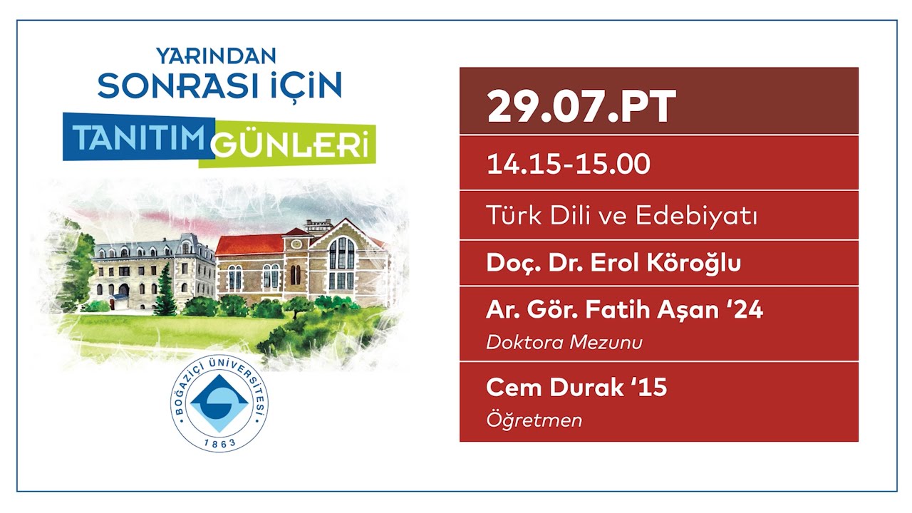 Tanıtım Günleri 2024/Türk Dili ve Edebiyatı Bölümü