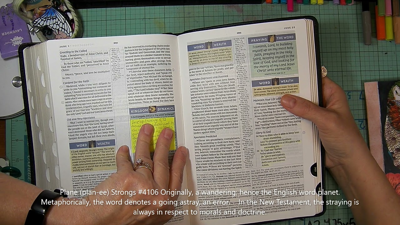 Reading Jude from The Spirit Filled Life Bible New King James Version