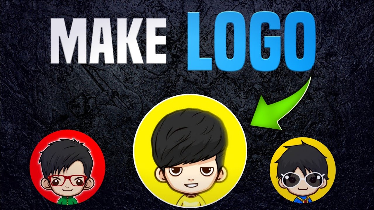 How to Make a Cartoon Logo like @growyt (Step by Step) YouTube logo like these