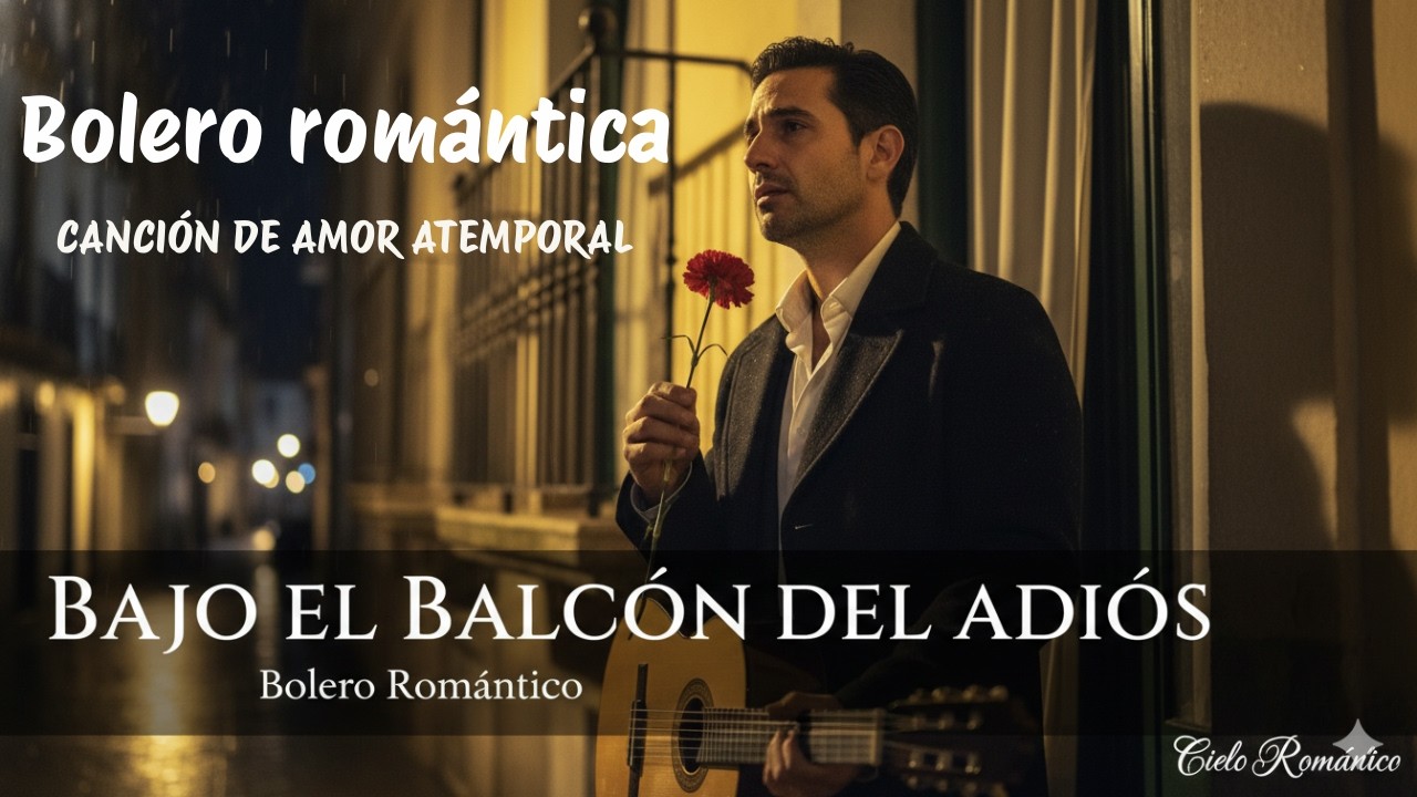 Bajo el Balcón del Adiós, Bolero Romántico | #amor #musica #bolero
