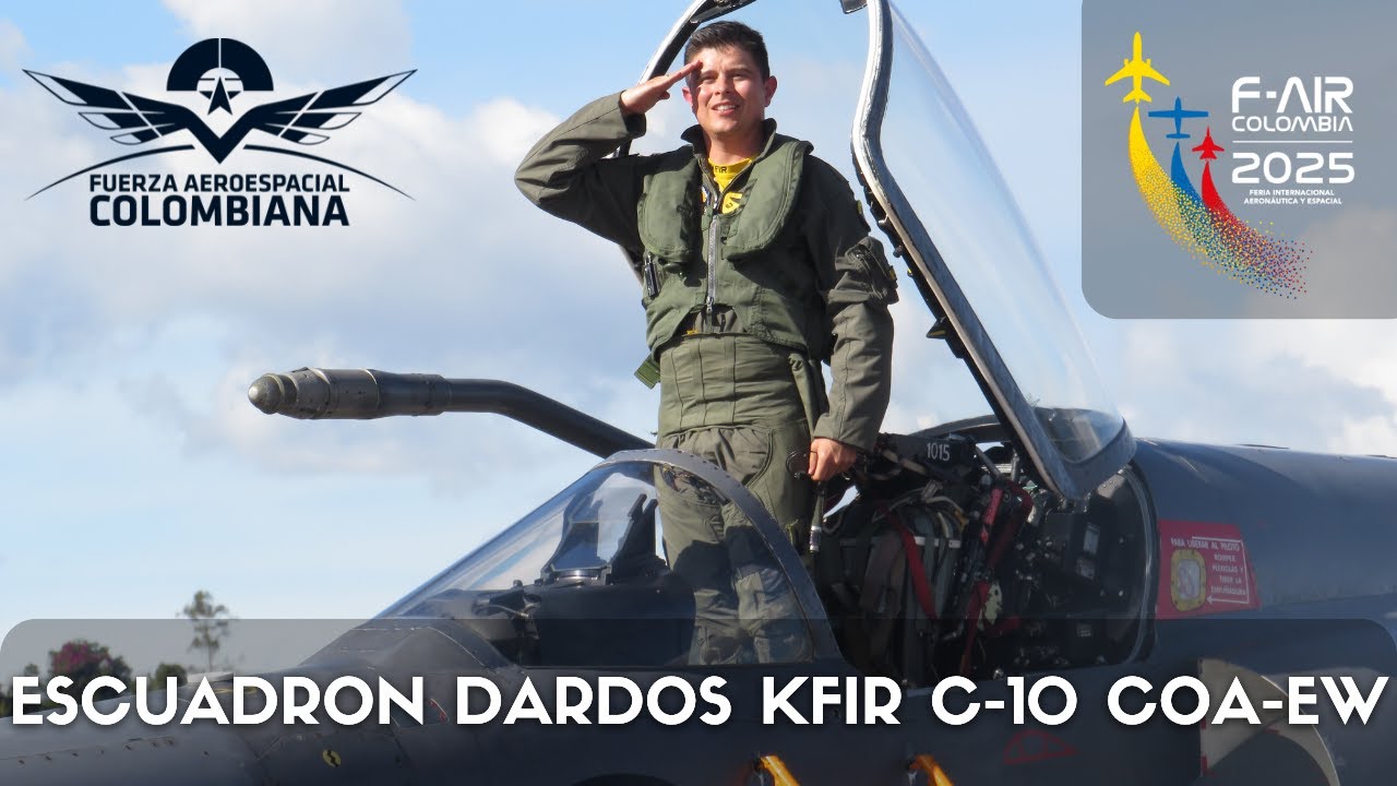 KFIR C-10 EW FUERZA AÉREA COLOMBIANA EN ACCIÓN!!! // @Fuerza Aeroespacial Colombiana