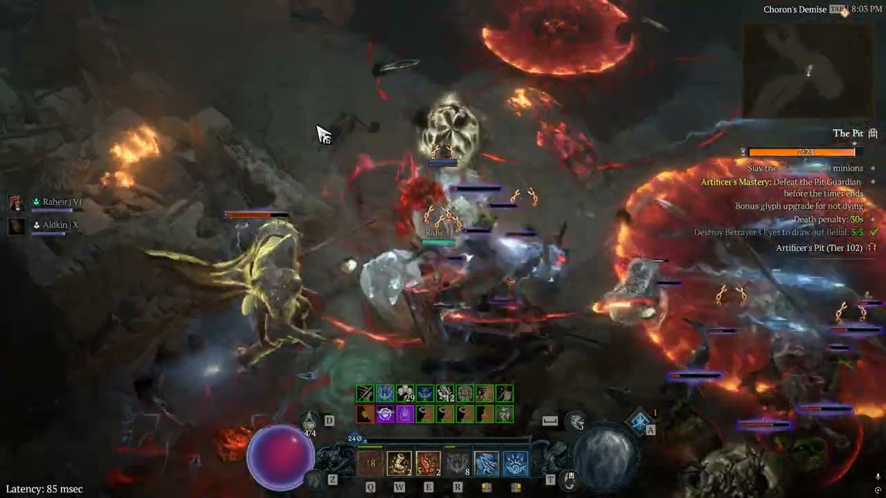 Diablo 4 | Season 11 | Spiritborn - [KRAL]BABAKONDA | Pit 102 Run