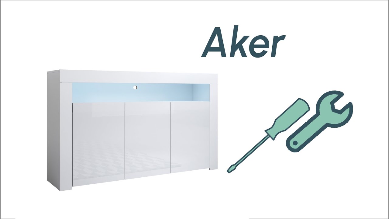 Montaje del aparador Aker
