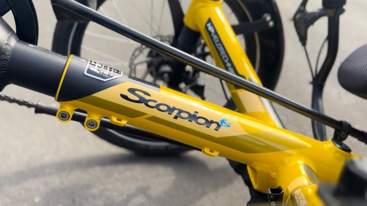@sylviahalpern @TravelsByTrike New Trike Reveal HP Velotechnik Scorpion FS20 recumbent trike