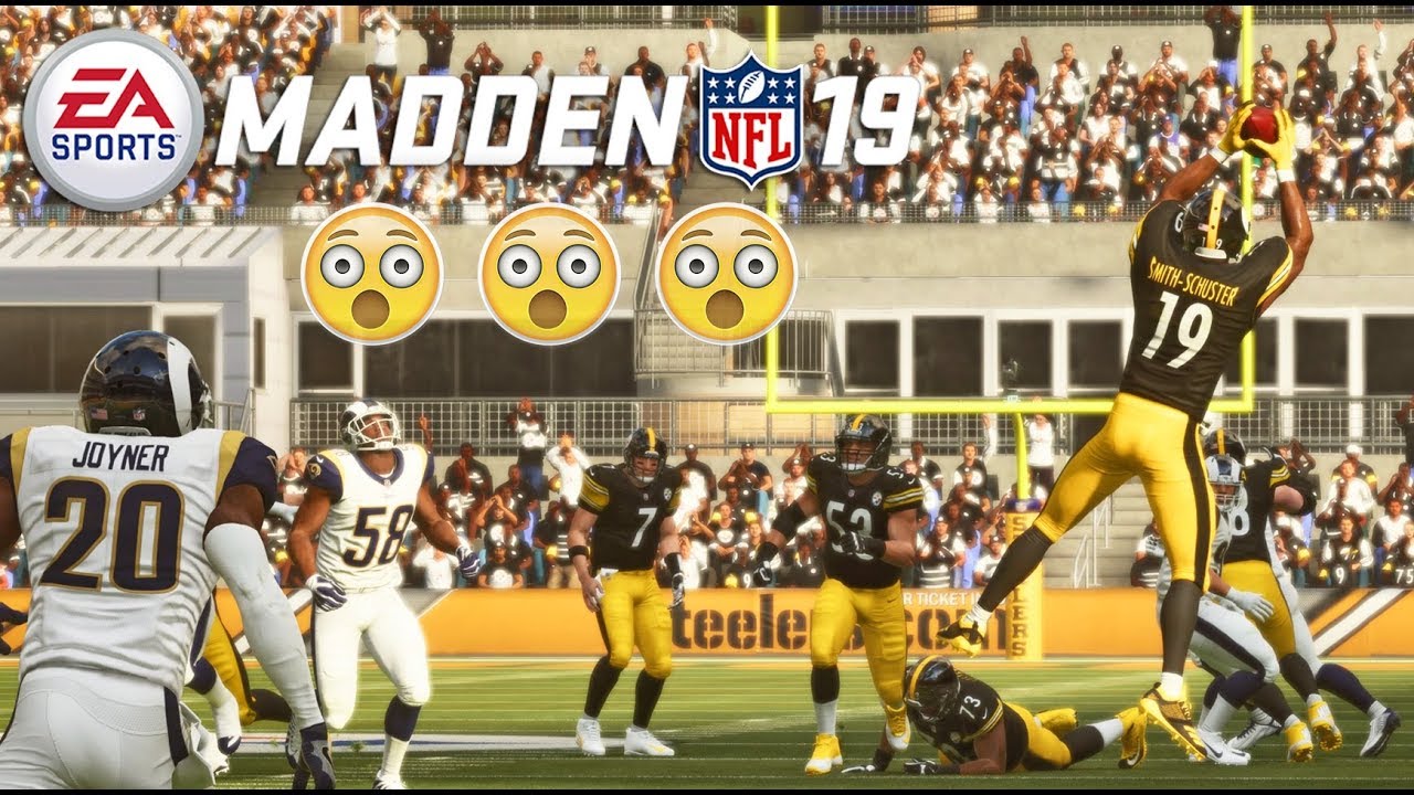 Madden 19 Gameplay (FULL UNCUT) - Steelers vs Rams