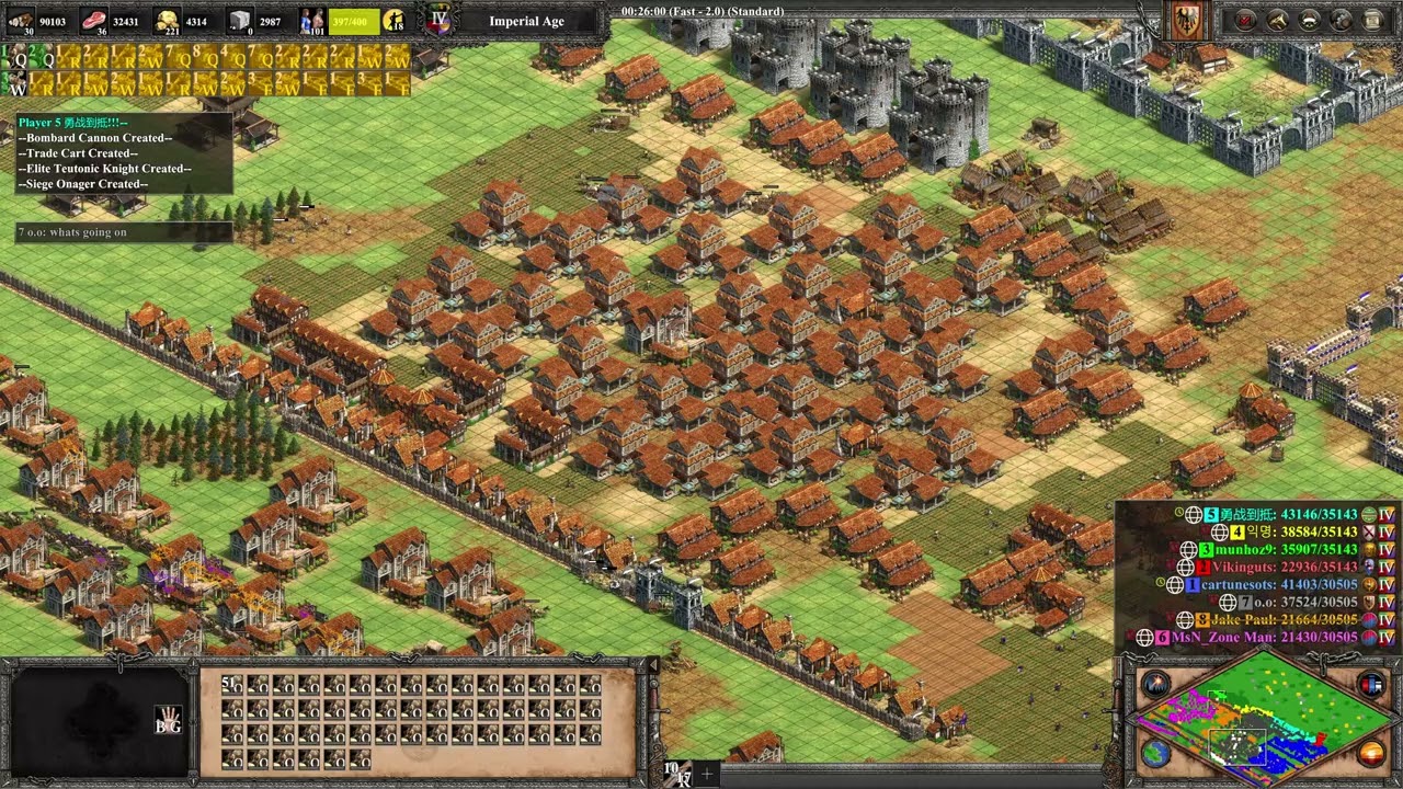 TEUTONS with cartunesots MsN_Zone Man & Jake Paul vs Vikinguts munhoz9 & 2 Chinese | DM MICHI