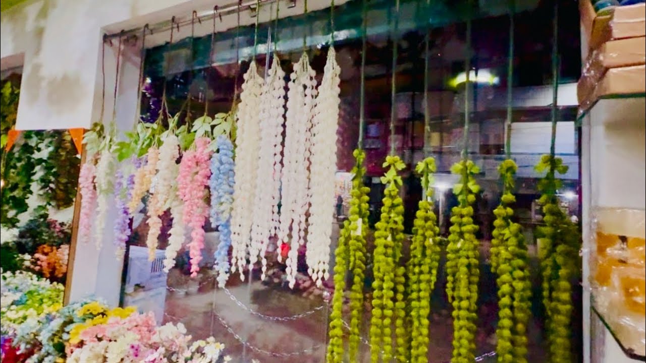 Artificial flower Market Dimapur// Home Decor Artificial Flower,pots.wreaths.plants,oasis ,stick,