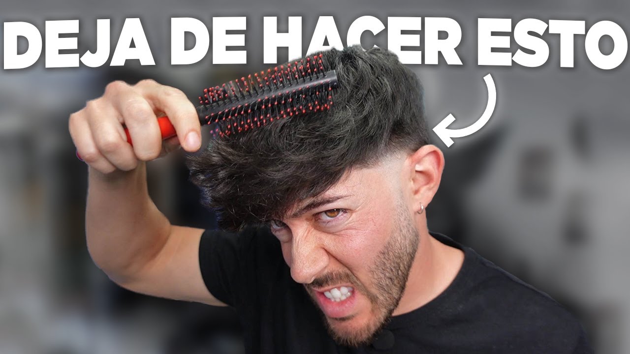 5 ERRORES que ESTROPEAN TU PEINADO - Aprende a peinarte