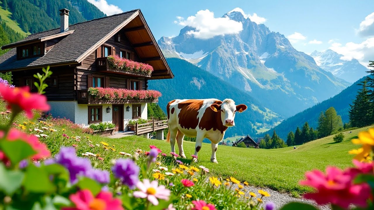 ГРИНДЕЛЬВАЛЬД, Швейцария🇨🇭Самая удивительная швейцарская деревня летом! ШВЕЙЦАРСКАЯ долина