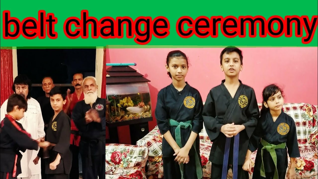 belt change ceremony Grandmaster Ashraf Tai karate centre#ahraf tai #karate mastar#grandmastar#