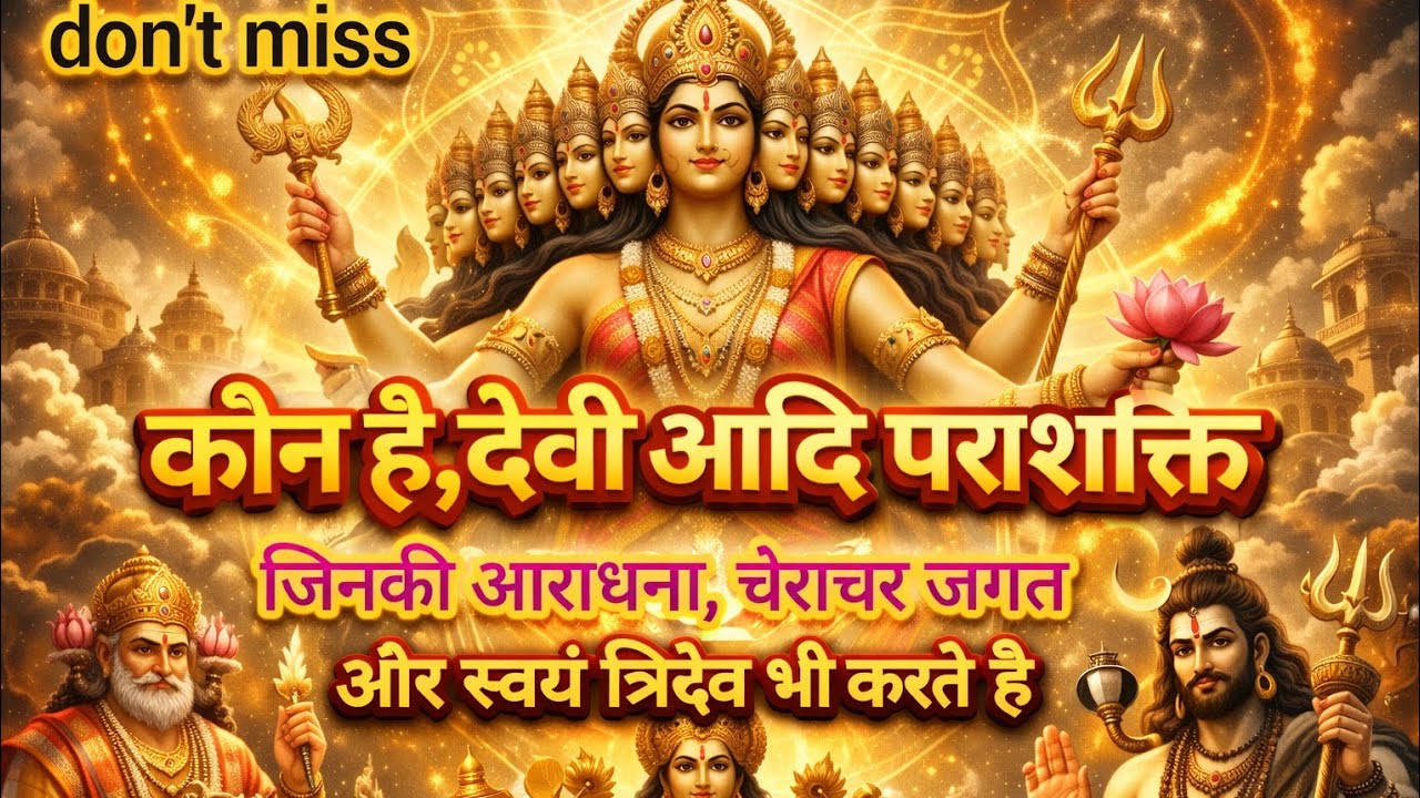 कौन है,देवी आदिपराशक्ति,जिनकी महिमा का  गान वेद पुराण करते है, #veda #purankatha #vedgyan #indian