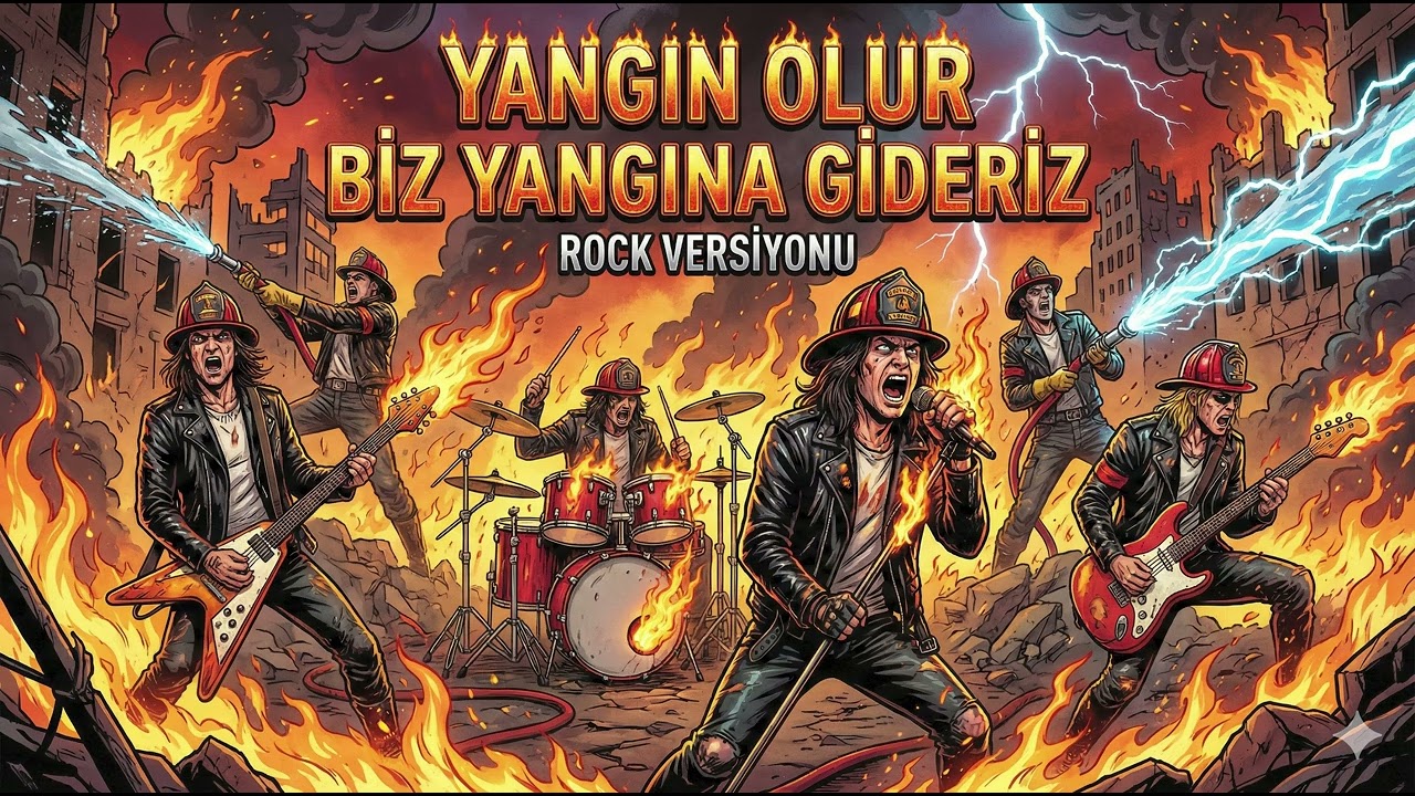 Yangın Olur Biz Yangına Gideriz -  Anadolu Rock