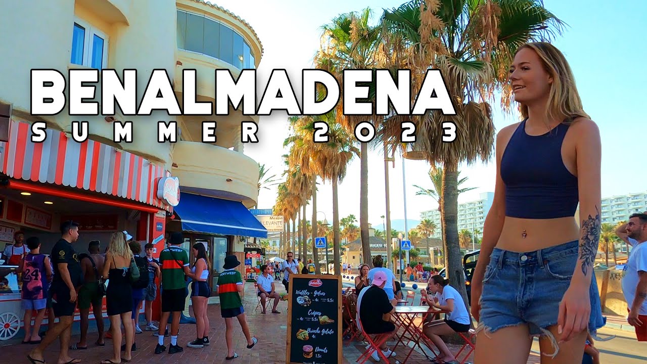 Benalmadena Spain Wonderful Day Summer 2023 July Update Costa del Sol | Málaga [4K 60fps]