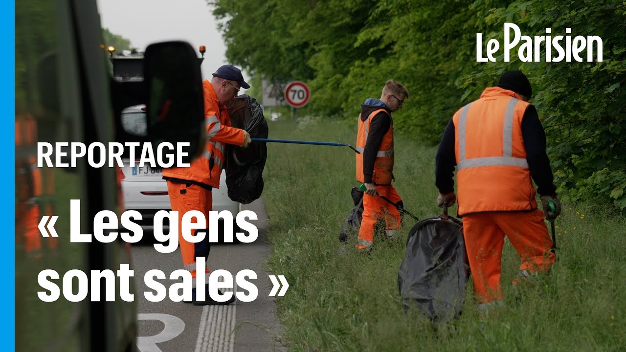 Ces agents ramassent 65 tonnes de déchets par an sur les routes de l'Oise