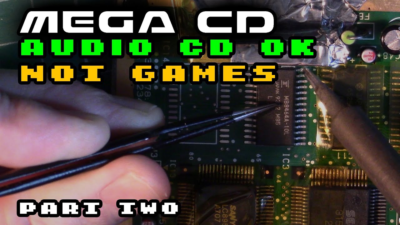 SEGA CD - MEGA CD 1 - Reads Audio Discs But Not Games - Part Two