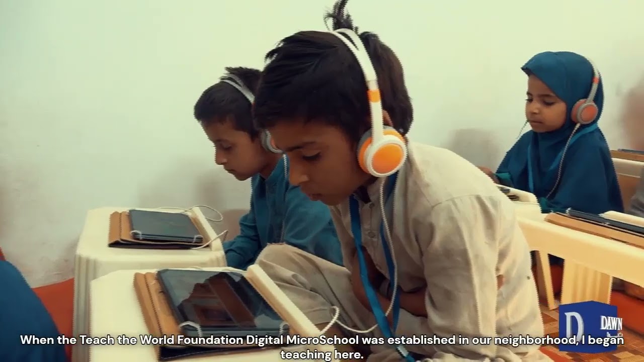 DAWN News Documentary featuring our Digital MicroSchool