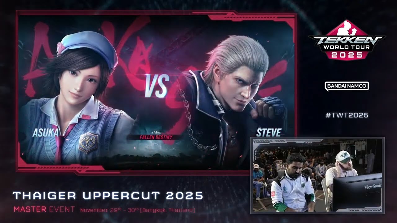 Fergus (Asuka) vs. Numan CH (Steve) - TWT 2025 - Thaiger Uppercut 2025 - Winners Semis