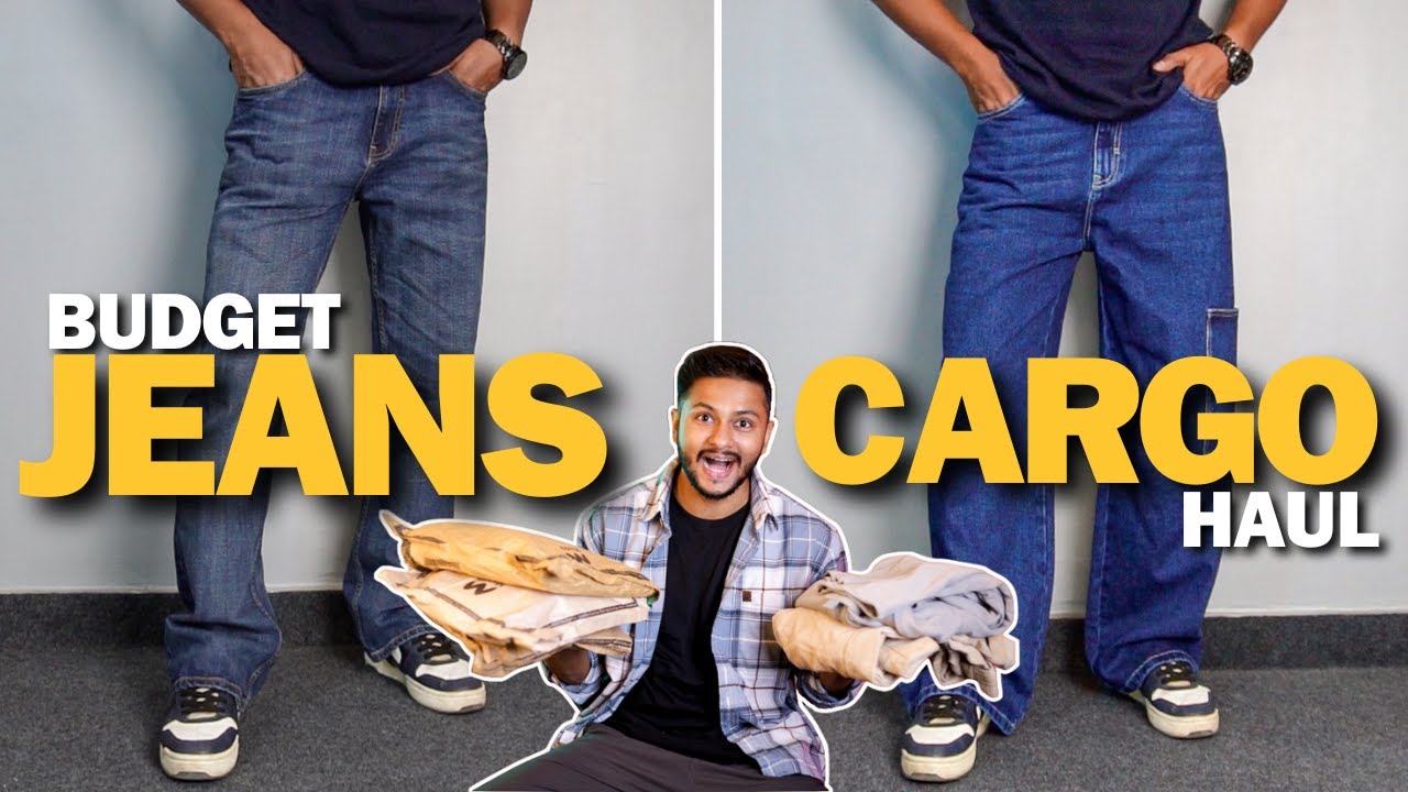 5 BUDGET SEXY JEANS & CARGO PANTS FOR MEN 2026 | JEANS HAUL FOR MEN | Zahid Akhtar