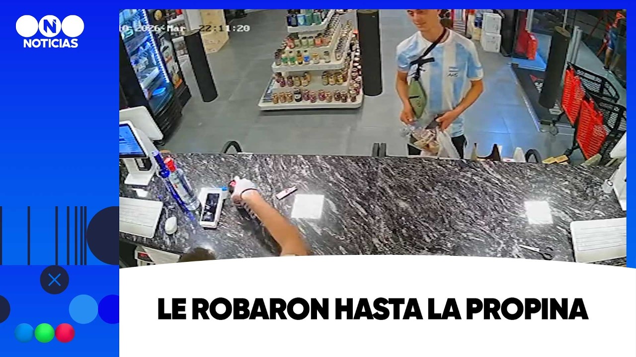 Le robaron hasta la propina