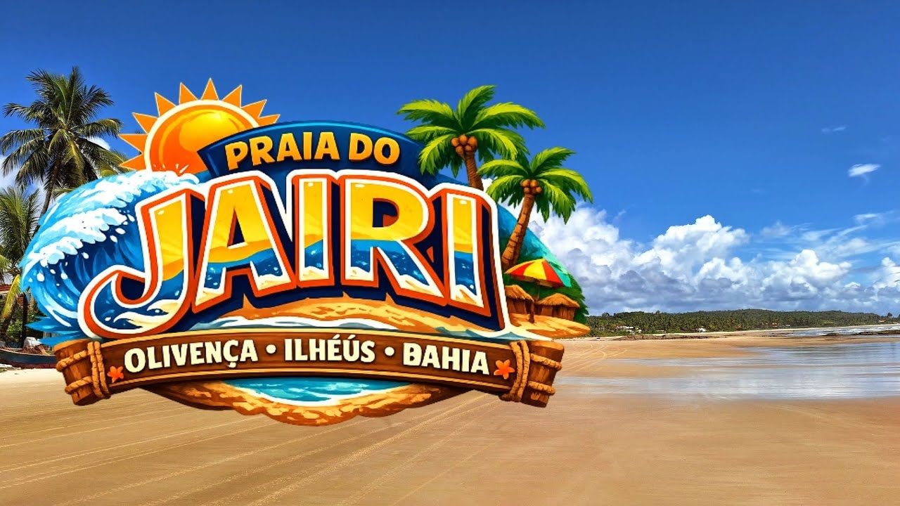 PRAIA DO JAIRI: O Paraíso dos Nativos e TURISTAS em Olivença.☀️🌊🌴
