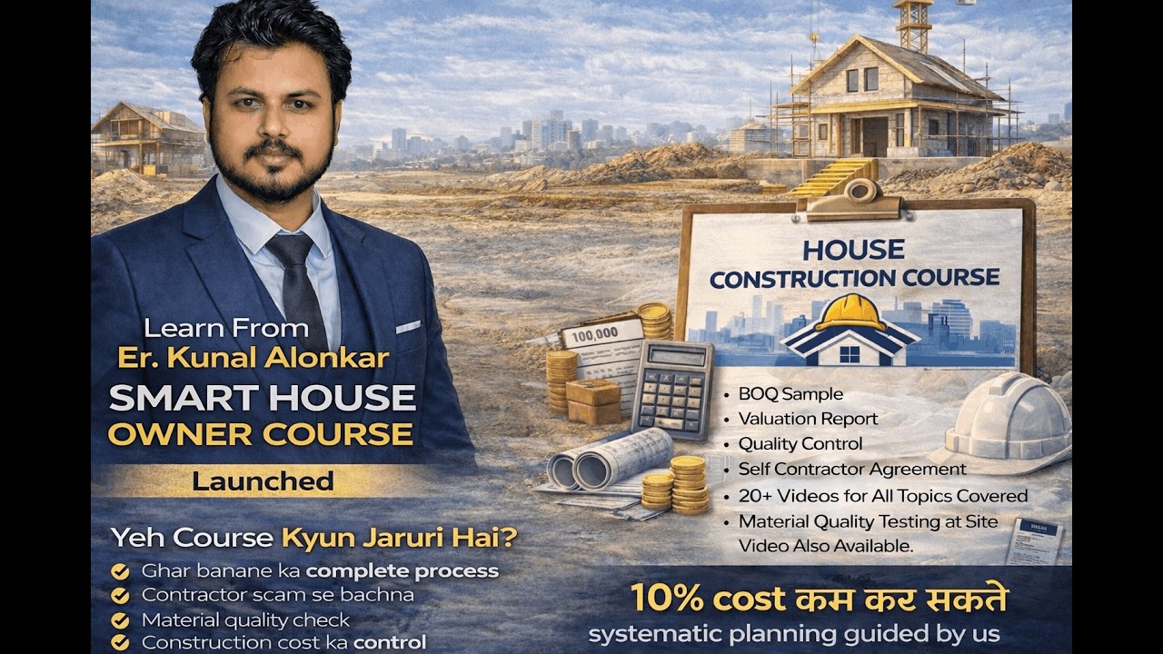 Excavation  Methods, Depth & Soil Types | House Construction Guide | Civil Engineer Kunal Alonkar