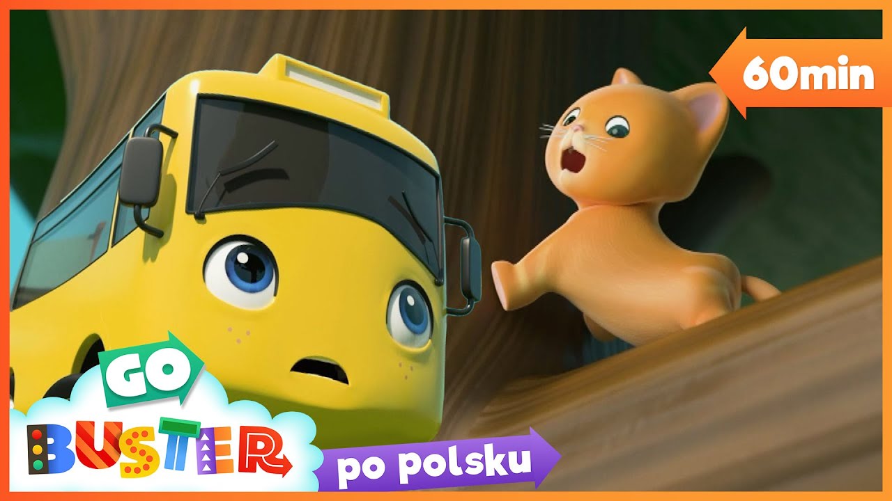 Kociątko w potrzebie - Buster i Super Straż Pożarna | @GoBusterPoPolsku  | Bajka dla dzieci