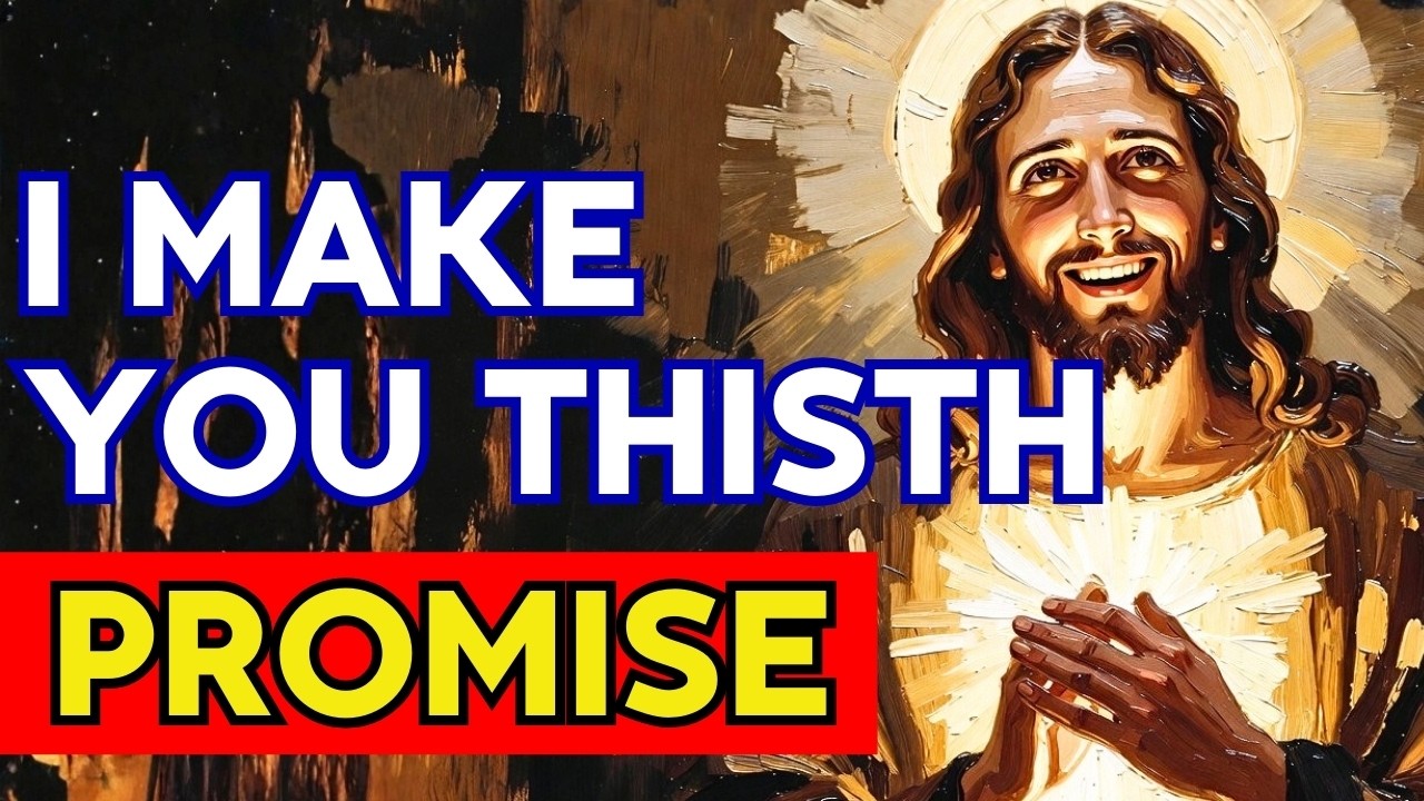 God Says: I Make You This Promise | God Message Today | God And You!