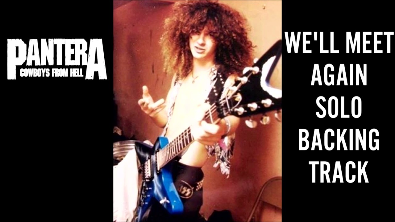 Pantera backing track 