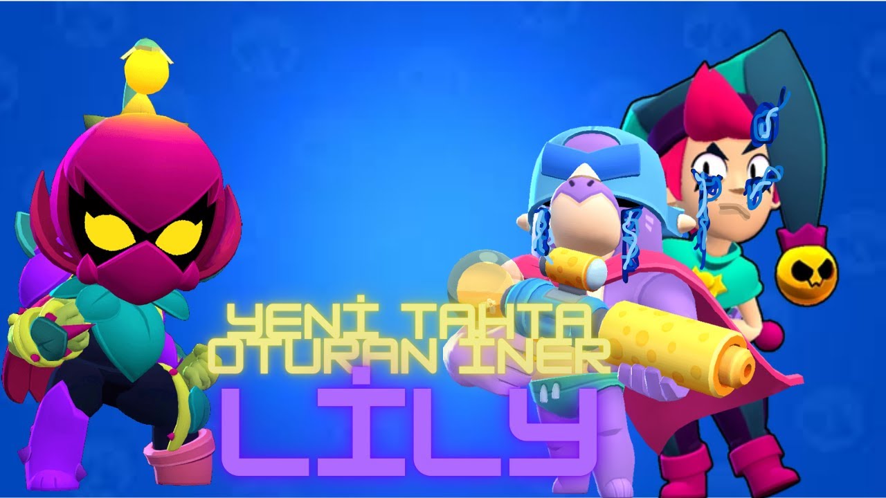 Yeni Tahta Oturan İner - Brawl Stars  Yeni Karakter Gölge Alemi Kraliçesi Lily