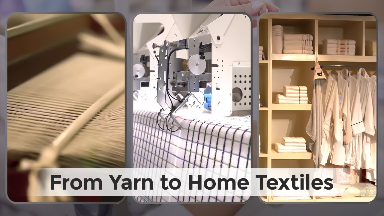 From Yarn to Home Textiles | Corporate Manufacturing Video by artxfilms 