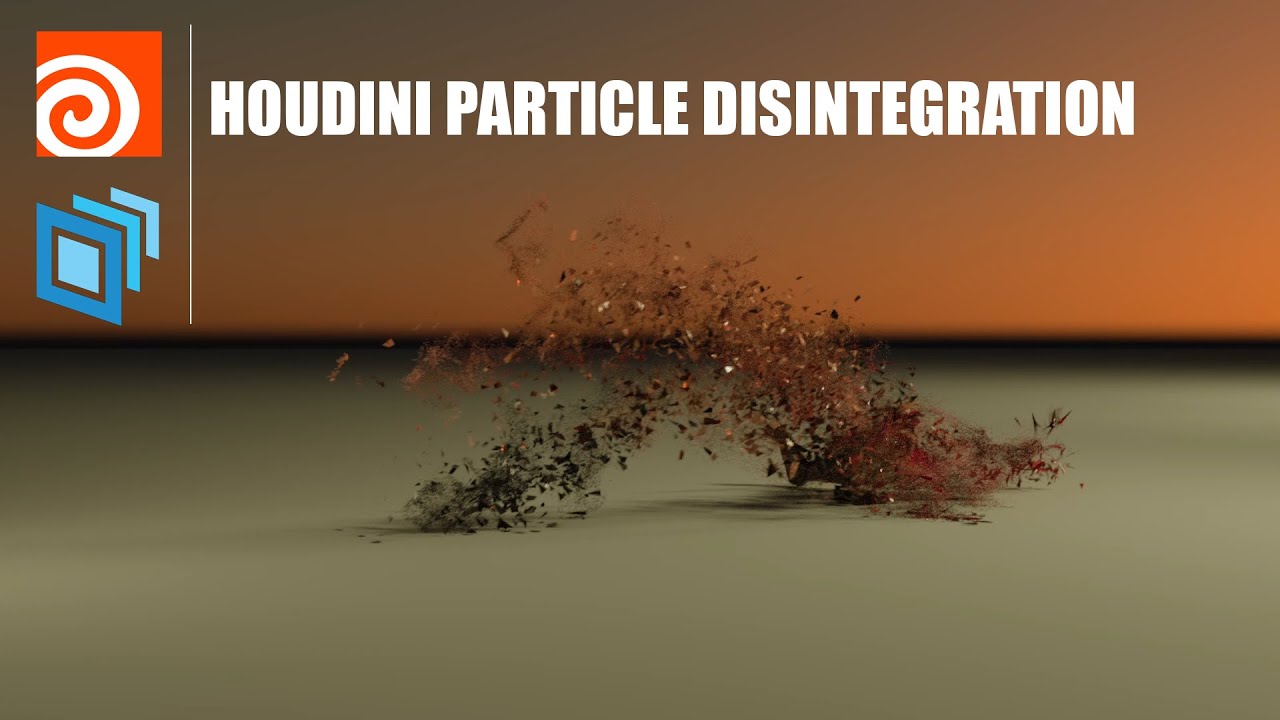 Houdini Particle Disintegration R&D
