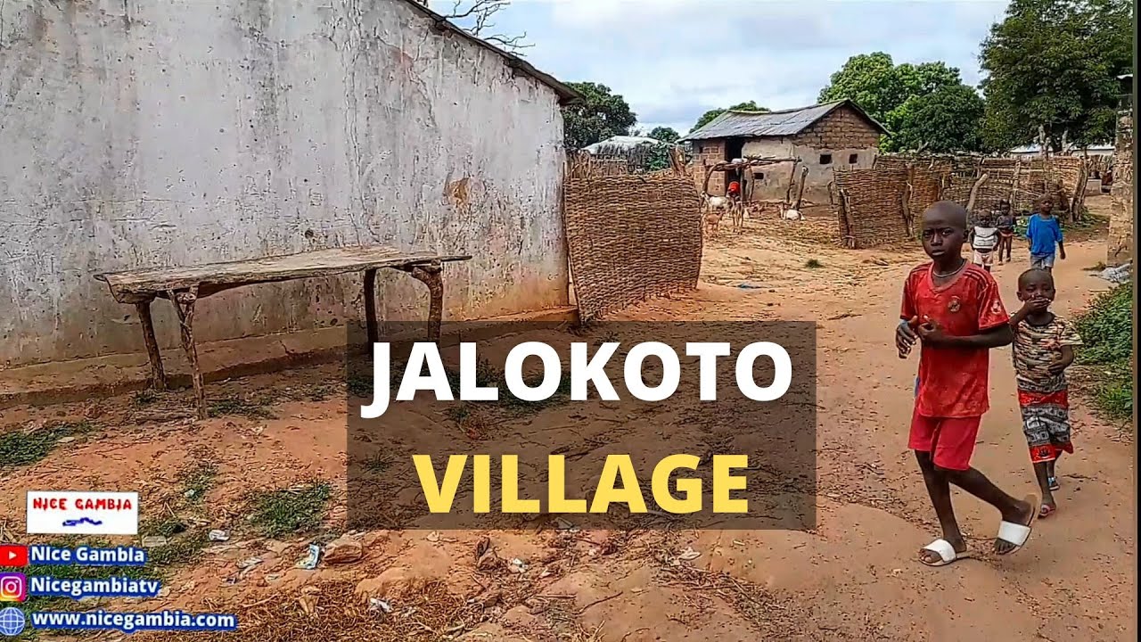 Jalokoto Village in The Gambia - Cities Towns and Villages
