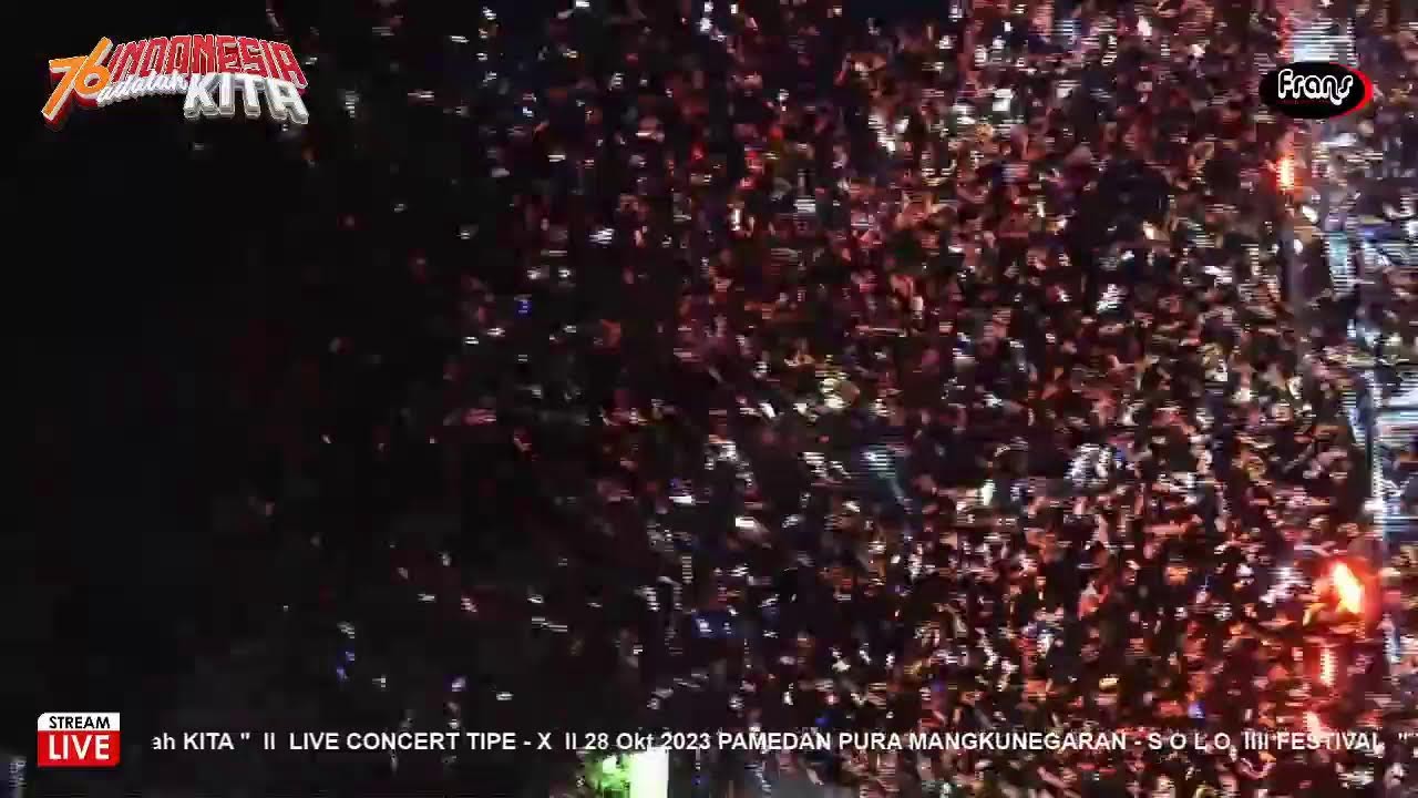 ( LIVE ) T I P E - X  TERBARU 2024 di MANGKUNEGARAN-SOLO LAUTAN MANUSIA - DJARUM 76MANGGA ll