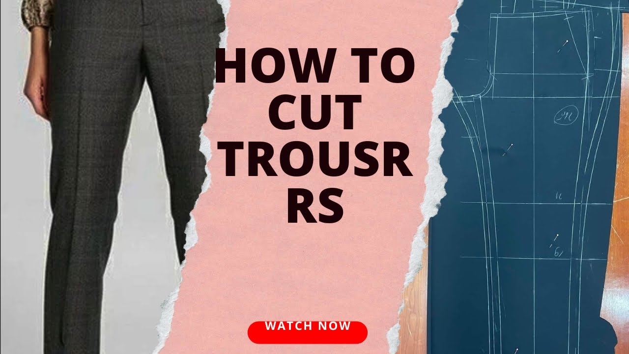 How to cut cooperate trousers for both male and female #sewingworkshop #diy #fashiontrends  #sewing 