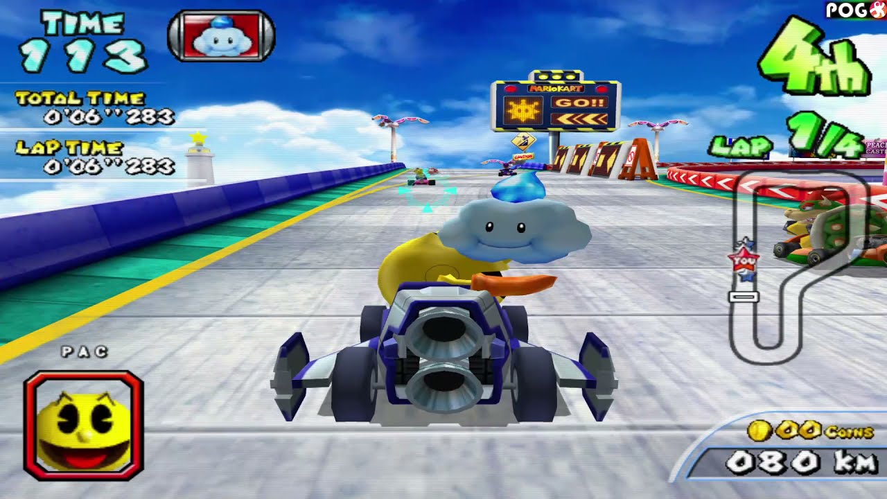 Mario Kart Arcade GP 2 (50c.c. Mario Cup) - [HD/60FPS CRT-WideScreen Hack]